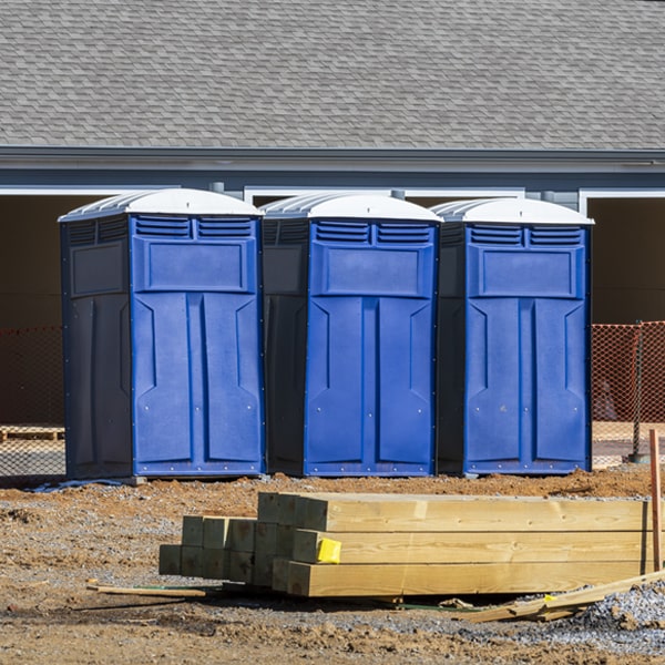 are there any restrictions on what items can be disposed of in the portable toilets in Rosamond CA